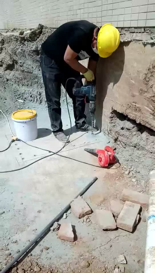 沈阳新旧混凝土植筋连接加固